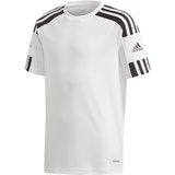 adidas Unisex Kinder Squad 21 Jsy Y T-Shirt, white/black, 140