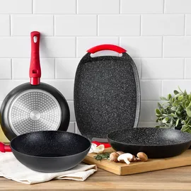 San Ignacio Energy Wok 26cm Induktion aus geschmiedetem Aluminium.