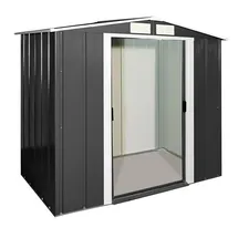 Tepro Metallgerätehaus Eco 6x4 1,92 x 1,12 m anthrazit