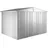 3,16 x 2,28 m silber-metallic