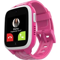 Xplora XGOTED 3 Smartwatch (3,8 cm, sim karte), Smartwatch für Kinder mit GPS, Sprachanrufen und Sicherheitsfunktionen rosa