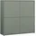 Forte Highboard 124,5 x 121,5 x 34,9 cm Salbei
