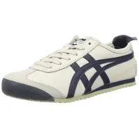 Onitsuka Tiger Mexico 66 Leather Sneaker Herren Beige/Blau - 45 - Sneaker Low Shoes - 45 EU
