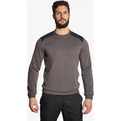 Pullover 500 grau, grau|schwarz, 3XL