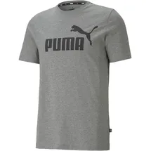 Puma Essentials Logo Herren T-Shirt medium gray heather 3XL