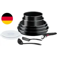 Tefal Ingenio Easy on 10-Teiliges Topf Und Pfannenset Abnehmbarer Griff, Stapelb