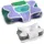 Songmics Nackenkissen Memory Foam 60 x 40 cm Grau