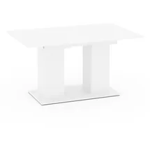 Vicco Dix 140 x 76 x 76 cm weiß matt