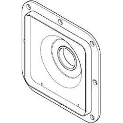 Dornbracht Aufnahme Düsenmatte Sprit 09121220590 roh