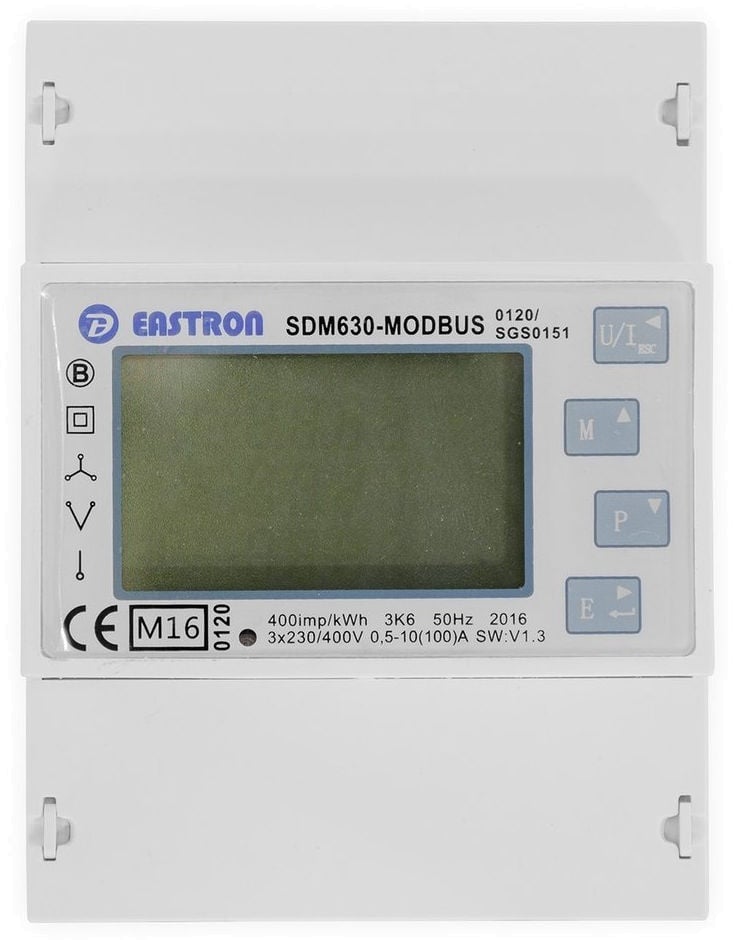  Eastron SDM630 3 Phasenenergieüberwachung 