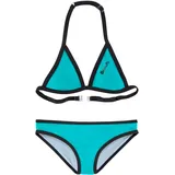 BENCH Triangel-Bikini türkis/schwarz 134/140