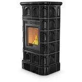 Kratki Kachelofen Blanka 8 | schwarz | 8 kW | BLANKA/KAFEL/C