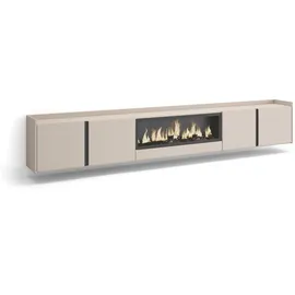SKRAUT HOME Lowboard 315x50 cm Beige Holzwerkstoff