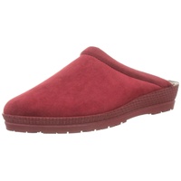 Rohde Neustadt D 2291 Schuhe Damen Hausschuhe Pantoffeln Clogs Schurwolle, Größe:40 EU, Farbe:Rot