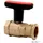 HEIMEIER Globo P Pumpenkugelhahn Rotguss DN 25