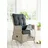 Destiny Casa Relax Polyrattan Sessel 68 x 83 x 105 cm vintage weiß 3 St.