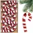 Brubaker Zuckerstangen 14 cm Rot/Weiß