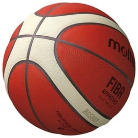 Molten Basketball Indoor offizieller Spielball FIBA B6G5000 orange Gr. 6