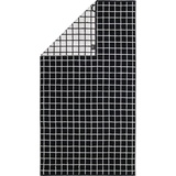 CAWÖ Zoom Karo 123 schwarz - 97 Duschtuch 80x150 cm