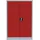 Classix Stahlschrank X-530324 feuerrot, lichtgrau 92,0 x 42,0 x 120,0 cm, aufgebaut