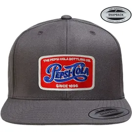Pepsi Co Retro Patch Snapback Cap grau Einheitsgröße