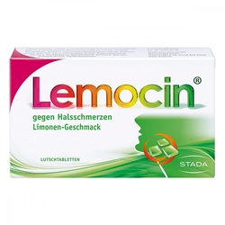 Lemocin gegen Halsschmerzen Limettengeschmack ab 5 Jahren