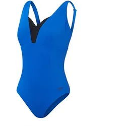 SPEEDO Damen Schwimmanzug SPDSCU OPUSGEM 1PC AF, True Colbalt/Black, 38