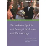 Humboldt Verlag Die schönsten Sprüche und Zitate für Hochzeiten und Hochzeitstage. Von Yvonne Joosten (Broschiert)