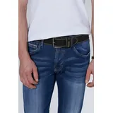 Camp David Herren Ledergürtel Black 95 - 95