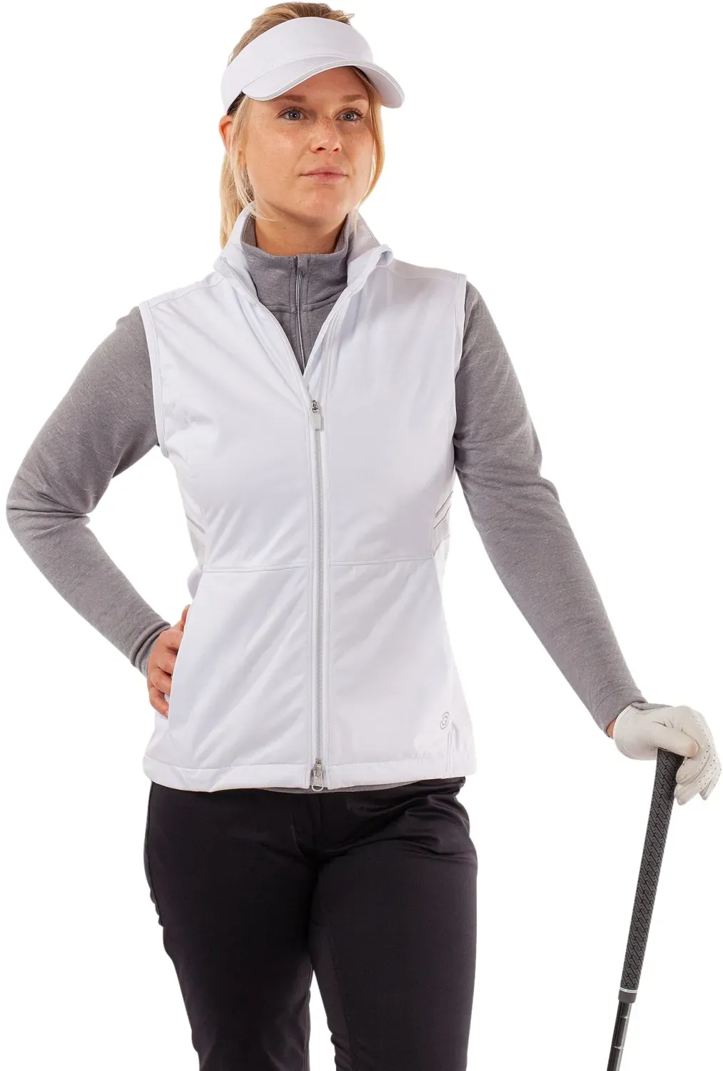 Galvin Green Weste Lea, weiss