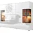 Höltkemeyer Highboard 188 x 133 x 37 cm Weiß