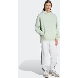 adidas Kapuzensweatshirt ADIDAS ORIGINALS "PREMIUM ESSENTIALS HOODIE", Herren, Gr. XL, grün (linen grün), Obermaterial: 100% Baumwolle, angesetztes Bündchen, Sweatshirts