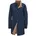 GOLDNER Langmantel GOLDNER Kurzgröße Damen 23 blau Obermaterial 50 Polyester PES 50 Wolle WO Sonstiges Mäntel Ohne