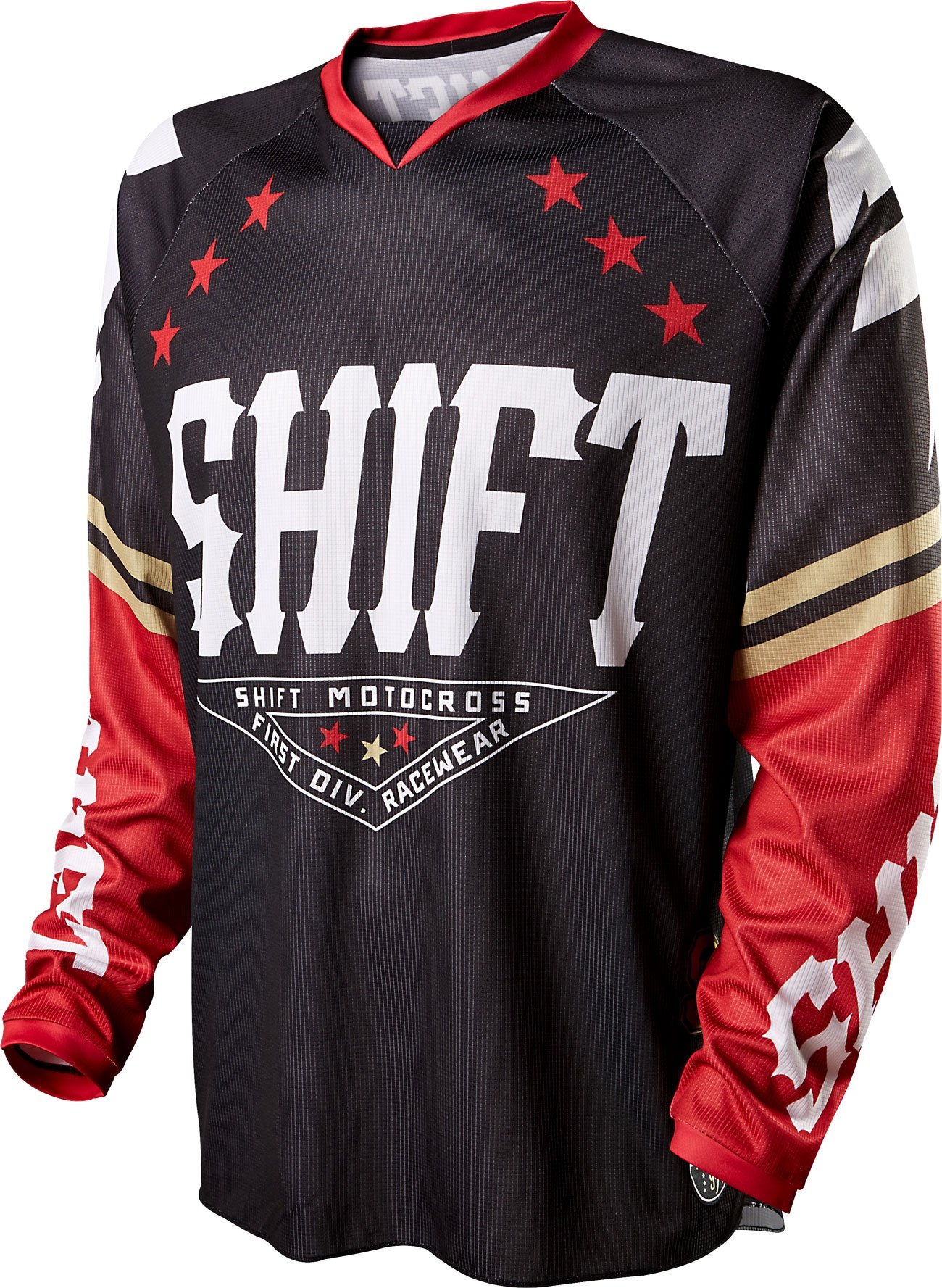 Shift Recon S15, maillot - Baseball Noir/Rouge - M