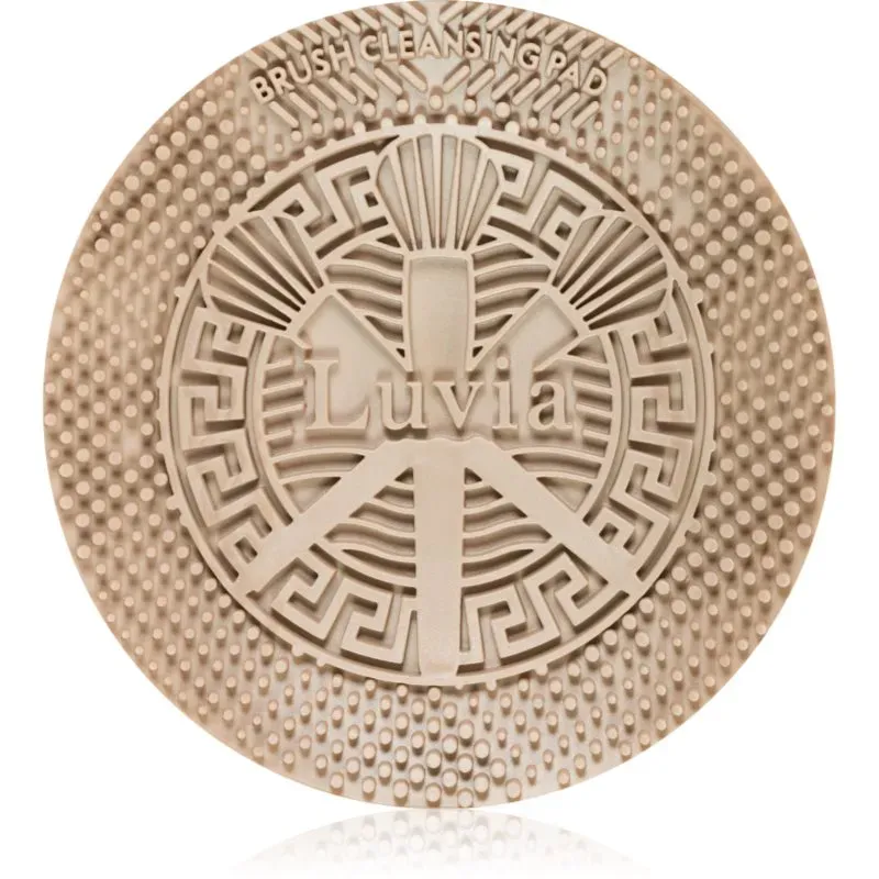 Luvia Cosmetics Brush Cleansing Pad Silikonwerkzeug zur Bürstenreinigung Farbe Coffee 1 St.