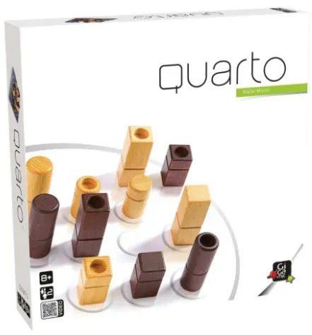 Asmodee Quarto, Brettspiel, Strategie, 8 Jahr(e), 20 min