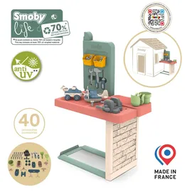 Smoby Smoby Life Werkbank-Aufsatz mit Werkzeugen