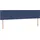 vidaXL Boxspringbett 180 x 200 cm Blau