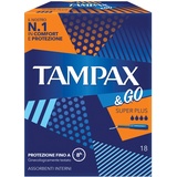 Tampax &Go Super Plus x18 Tampons