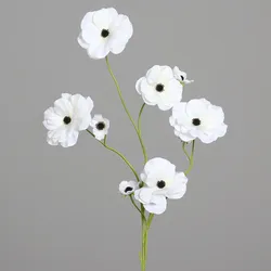 Kunstblume ANEMONE - weiß