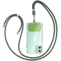 GUMO-LONG Handyband Universal zum Umhängen - Kompatibel mit jedem Handy und Smartphone, Kette zum Umhängen, Hülle mit Kordel, mit jeder Hülle kombinierbar, Polypropylen