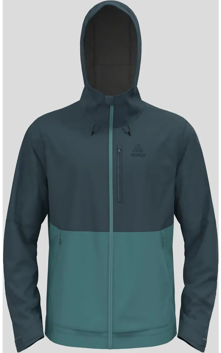 Odlo The Ascent 3L Waterproof Hardshell Jacket dark slate - arctic (10623) XL
