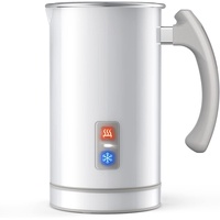 Elektrischer Milchaufschäumer Edelstahl 500ml Automatisch Warm oder Kalt Koffee