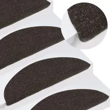 vidaXL Stufenmatte 65 x 22,5 cm Schwarz