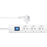 Kopp Steckdosenleiste 1,40 m Weiß 1 St.