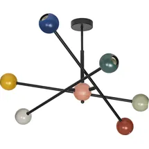 LEDVANCE Decor Bubble Pendant 6XE27 Multicolor - Bunt