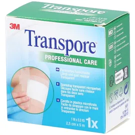 3M Transpore Pflaster 5 m x 2,5 cm 1 St.