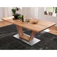Esszimmertisch Küchentisch Esstisch Massivholztisch Säulentisch Tisch "Greta VI" 200 cm