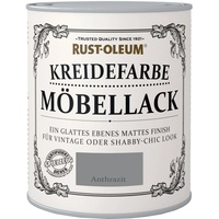 Rust-Oleum Kreidefarbe Möbellack Anthrazit Matt 750 ml