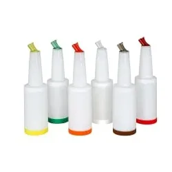 Bottle-Pour-Master Aufbewahrung und Ausgießer, 1 Liter 5415 , Farbe: braun